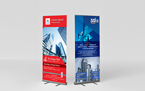 SSI TMT_SRI DURGA TMT_Standee Banner_rollup standee_standy flex price